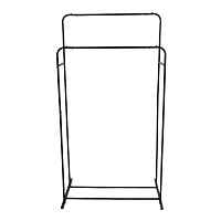 ΚΡΕΜΑΣΤΡΑ ΔΙΠΛΗ ΜΕΤΑΛΛΙΚΗ  ΜΑΥΡΗ ΜΑΤ 80x50x150εκ.ANKOR