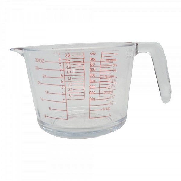 ΓΥΑΛΙΝΟΣ ΠΥΡΙΜΑΧΟΣ ΔΟΣΟΜΕΤΡΗΤΗΣ ΚΟΥΖΙΝΑΣ 1000ml ANKOR