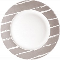 ΣΕΡΒΙΤΣΙΟ ΠΙΑΤΩΝ ΠΟΡΣΕΛΑΝΙΝΟ 20ΤΜΧ ΓΚΡΙ ΜΕ ΛΕΥΚΕΣ ΓΡΑΜΜΕΣ ANKOR