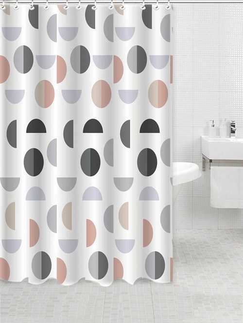 ΚΟΥΡΤΙΝΑ ΠΟΛΥΕΣΤΕΡΙΚΗ 180x200εκ 90gsm ΜΕ 12 ΚΡΙΚΟΥΣ ΚΥΚΛΟΙ ANKOR