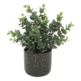 ΤΕΧΝΗΤΟ ΦΥΤΟ ΕΥΚΑΛΥΠΤΟΣ ΣΕ ΚΕΡΑΜΙΚΗ ΓΛΑΣΤΡΑ 17,8x17,8x22,9εκ.ANKOR