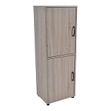 ΝΤΟΥΛΑΠΙ ΞΥΛΙΝΟ ΜΕ ΡΑΦΙΑ ΣΕ ΦΥΣΙΚΟ ΧΡΩΜΑ 40x30x112εκ. ANKOR  837489