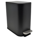 ΚΑΛΑΘΙ ΜΠΑΝΙΟΥ BELLO 5lt SOFT CLOSE SLIM  ΜΕΤΑΛΛΙΚΟ ΜΑΥΡΟ ΜΑΤ ANKOR