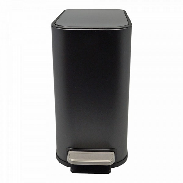 ΚΑΛΑΘΙ ΜΠΑΝΙΟΥ BELLO 5lt SOFT CLOSE SLIM  ΜΕΤΑΛΛΙΚΟ ΜΑΥΡΟ ΜΑΤ ANKOR