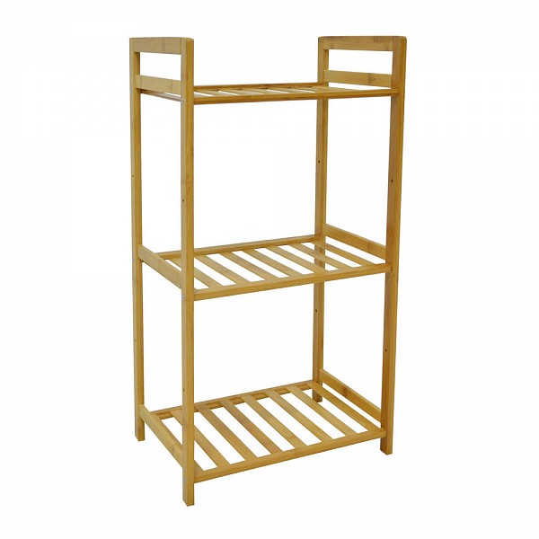 ΡΑΦΙΕΡΑ ΜΠΑΜΠΟΥ ΜΕ 3 ΡΑΦΙΑ ΠΟΛΛΑΠΛΩΝ ΧΡΗΣΕΩΝ 35x25x71εκ. ANKOR