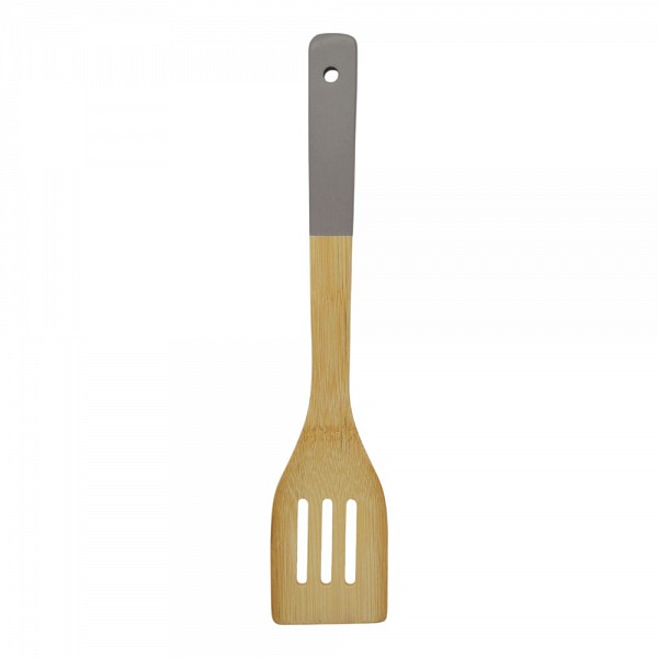 ΣΠΑΤΟΥΛΑ ΣΕΡΒΙΡΙΣΜΑΤΟΣ ΤΡΥΠΗΤΗ ΑΠΟ ΞΥΛΟ ΜΠΑΜΠΟΥ 30x6x0,8εκ. ANKOR