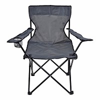 ΚΑΡΕΚΛΑ CAMPING ΠΤΥΣΣΟΜΕΝΗ ΓΚΡΙ 82x50x80εκ.ANKOR 824021