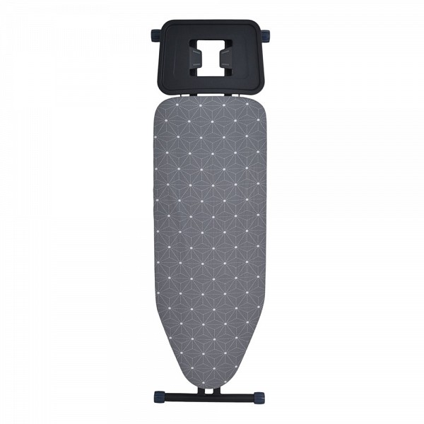 ΣΙΔΕΡΩΣΤΡΑ XL 45x120εκ ΜΑΥΡΗ ΜΑΤ 100% ΒΑΜΒΑΚΕΡΟ ΚΑΛΥΜΜΑ ΥΨΟΣ 71-94εκ. ANKOR