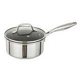 ΓΑΛΑΤΙΕΡΑ ΑΝΟΞΕΙΔΩΤΗ ΜΕ ΓΥΑΛΙΝΟ ΚΑΠΑΚΙ Dmond TRI-PLY 18εκ. ΑΝΤΙΚΟΛΛΗΤΙΚΗ ANKOR  348-18