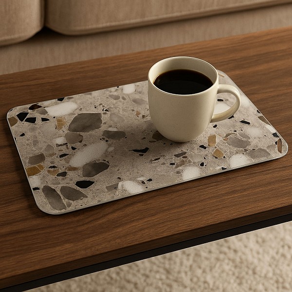 ΔΙΣΚΟΣ ΜΕΛΑΜΙΝΗΣ ΜΕ ΣΧΕΔΙΟ ΜΩΣΑΪΚΟΥ 30x21,5x2εκ. ANKOR 848607