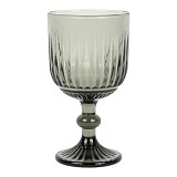 ΣΕΤ 6 ΤΜΧ ΠΟΤΗΡΙΑ ΓΥΑΛΙΝΑ  ΚΟΛΟΝΑΤΑ 350ml SMOKE ANKOR  8491-01  8491-01