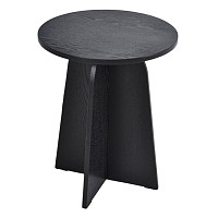 ΤΡΑΠΕΖΑΚΙ ΞΥΛΙΝΟ ΣΕ ΜΑΥΡΟ ΧΡΏΜΑ 40x40x50εκ. ANKOR  846139