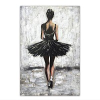 ΠΙΝΑΚΑΣ ΕΛΑΙΟΓΡΑΦΙΑ ΣΕ ΤΥΠΩΜΕΝΟ ΚΑΜΒΑ ΜΕ ΣΧΕΔΙΟ ΜΠΑΛΑΡΙΝΑ 60x90εκ. ANKOR  849291