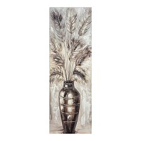 ΠΙΝΑΚΑΣ ΕΛΑΙΟΓΡΑΦΙΑ ΣΕ ΤΥΠΩΜΕΝΟ ΚΑΜΒΑ ΒΑΖΟ ΜΕ ΛΟΥΛΟΥΔΙΑ 30x90εκ. ANKOR