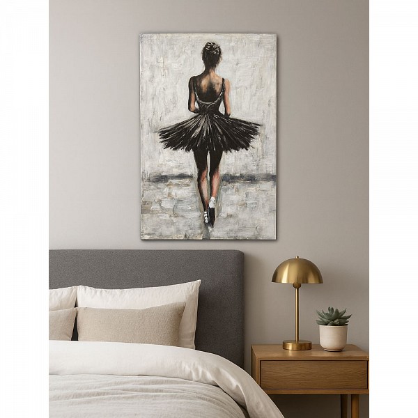 ΠΙΝΑΚΑΣ ΕΛΑΙΟΓΡΑΦΙΑ ΣΕ ΤΥΠΩΜΕΝΟ ΚΑΜΒΑ ΜΕ ΣΧΕΔΙΟ ΜΠΑΛΑΡΙΝΑ 60x90εκ. ANKOR  849291