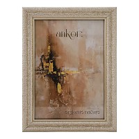 ΚΟΡΝΙΖΑ ΠΛΑΣΤΙΚΗ 13x18εκ. ΣΕ ΧΡΥΣΟ ΧΡΩΜΑ ΜΕ ΑΝΑΓΛΥΦΗ ΥΦΗ ANKOR