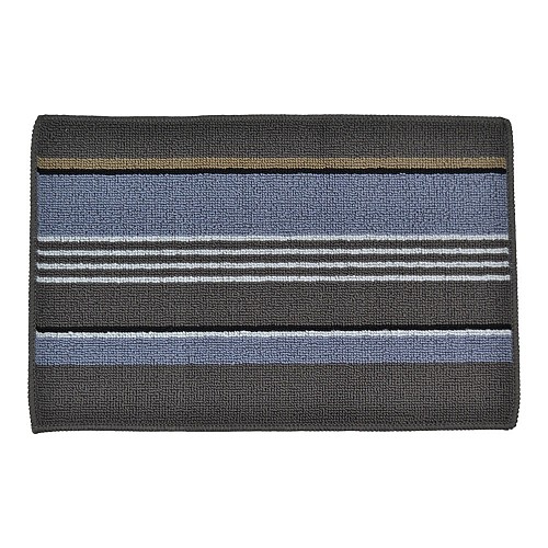 ΠΑΤΑΚΙ ΜΕ ΑΝΤΙΟΛΙΣΘΗΤΙΚΗ ΒΑΣΗ TPR ΜΕ ΓΚΡΙ ΚΑΙ ΜΠΛΕ ΡΙΓΕΣ 37x57εκ. ANKOR