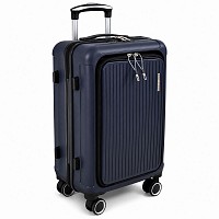 ΒΑΛΙΤΣΑ ΚΑΜΠΙΝΑΣ ANKOR PP 34x25x55εκ. ΜΕ 4 ΡΟΔΕΣ ΜΠΛΕ  855193