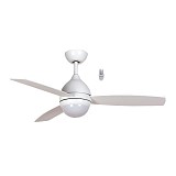 Ανεμιστήρας Οροφής PRCF-80520 Primo 48'' 120εκ. Με τηλεχειριστήριο 1 Φως LED 3Φτερά Λευκός PRCF-80520