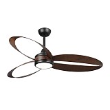 Ανεμιστήρας Οροφής PRCF-80652 PRIMO 52'' 132εκ. DC Με Τηλεχειριστήριο 1 Φως LED 3Φτερά Μαύρος PRCF-80652