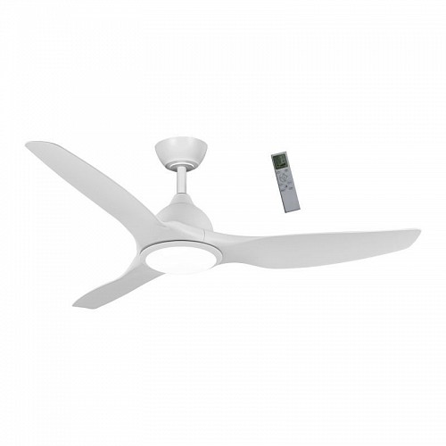 Ανεμιστήρας Οροφής PRCF-80723 Primo 52'' 132εκ. Με Τηλεχειριστήριο 1Φως LED 3Φτερά Λευκός