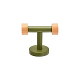 ESTIA ΚΡΕΜΑΣΤΡΑ ΕΠΙΤΟΙΧΙΑ OLIVE SERIES ΔΙΠΛΗ ΜΕΤΑΛΛΙΚΗ/BAMBOO ΛΑΔΙ