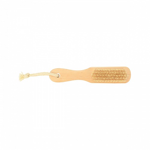 ESTIA ΒΟΥΡΤΣΑ ΠΟΔΙΩΝ ELIXIR BAMBOO ΜΕ ΕΛΑΦΡΟΠΕΤΡΑ 18x3.5x4cm