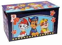 Paw Patrol wooden toy storage 55.5x29.5x30 cm