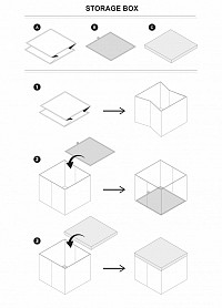 Batman toy storage 30×30×30 cm
