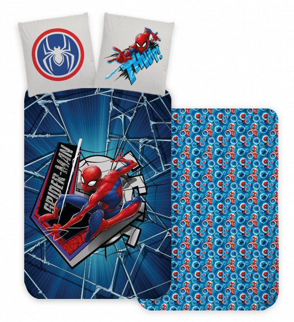 Spiderman Thiwp childrens bedding set 100×135 cm, 40×60 cm