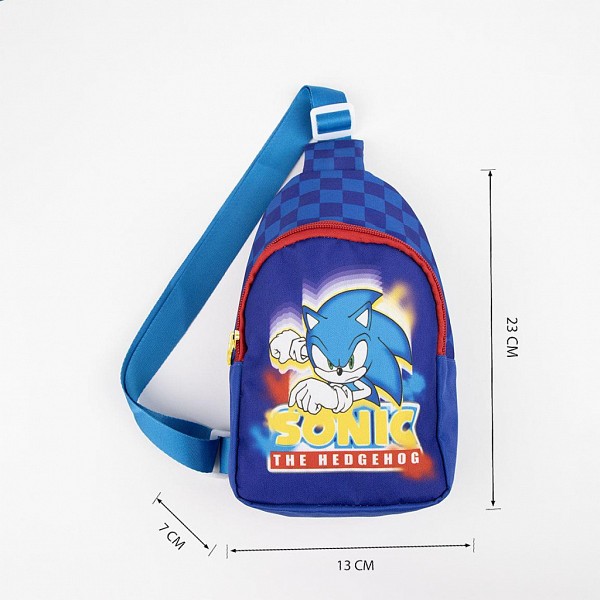 Sonic the Hedgehog Bandolier side bag 23 cm