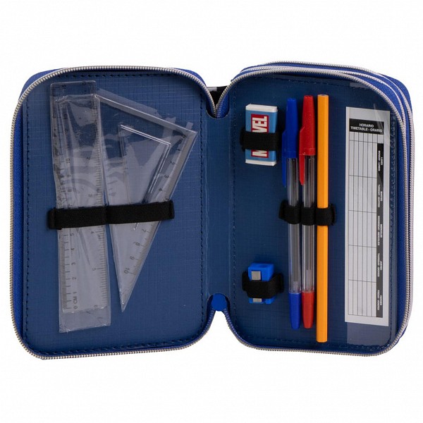 Avengers Comic 3-tier filled pencil case