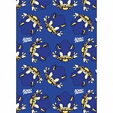 Sonic the Hedgehog flannel blanket 110x150cm