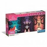 Disney Princess Destinies Villains 1000-piece panorama Compact puzzle Clementoni