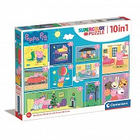 Peppa Pig Life 10 in 1 puzzle Clementoni  CMC20271