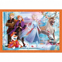 Disney Frozen Echoes 4-in-1 puzzle Clementoni CMC21518