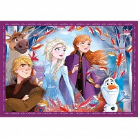 Disney Frozen Echoes 4-in-1 puzzle Clementoni CMC21518