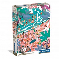 Colour Sunday Seaside 1000-piece Compact Puzzle Clementoni CMC39938