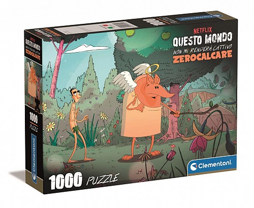 Anime Moral Compass Against the World 1000 pcs Compact Puzzle Clementoni  CMC39795