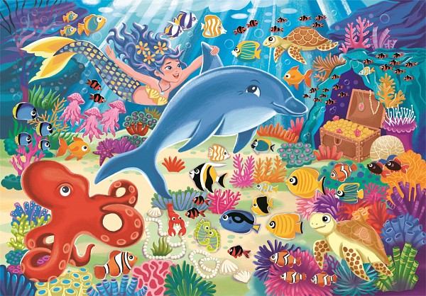 Ocean Undersea Fun Ocean 30-piece puzzle Clementoni  CMC20837