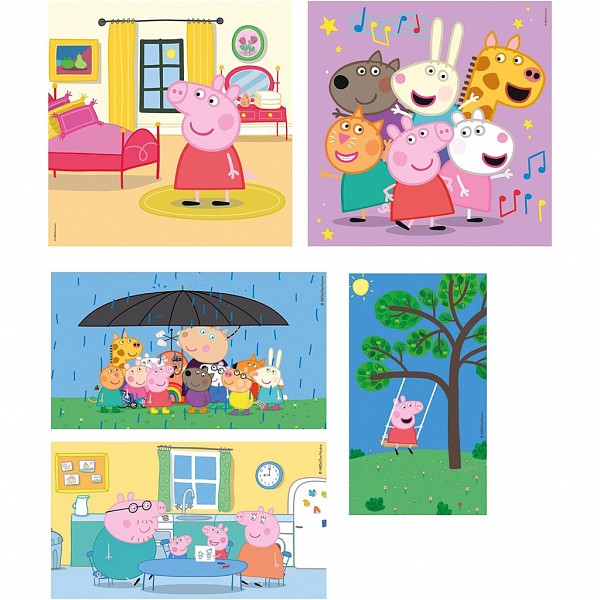 Peppa Pig Life 10 in 1 puzzle Clementoni  CMC20271
