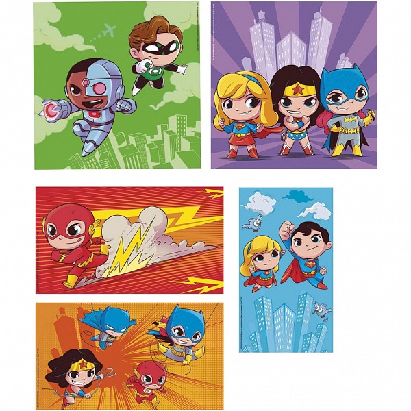 Jusice League Idols DC Super Hero 10 in 1 puzzle Clementoni CMC20272