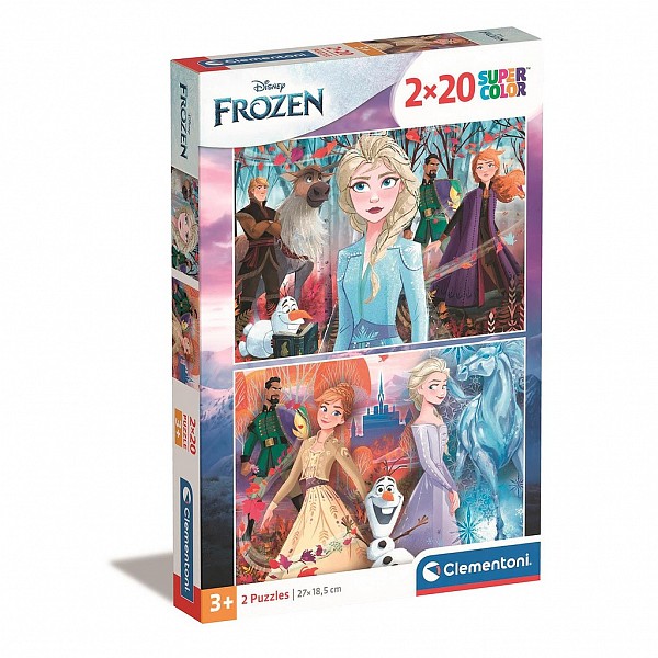 Disney Frozen Echoes 2x20 pieces puzzle Clementoni CMC24759