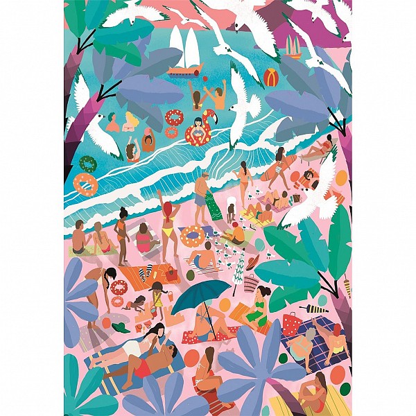 Colour Sunday Seaside 1000-piece Compact Puzzle Clementoni CMC39938