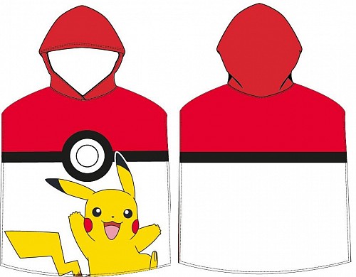 Pokémon Pokeball beach towel poncho 50x115 cm