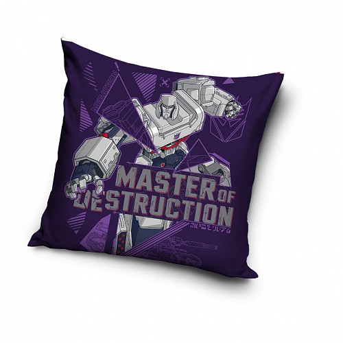 Transformers Master of Destruction cushion cover 40x40 cm Velvet