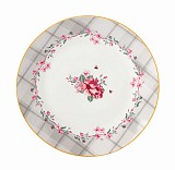 Σετ Πάστας Πορσελάνης 6τεμ. Floral Paris Roses Μ28100-8