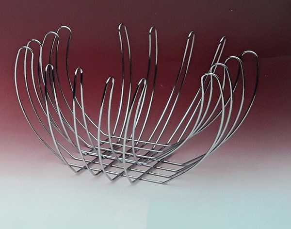 Φρουτιέρα Διπλό Τοίχωμα Μεταλλική