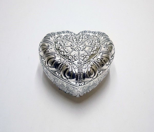 Μπιζουτιέρα Επάργυρη Καρδιά 104HQ22750