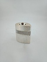 Διακοσμητικό Σαμπανιζέ Κεραμικό Κηροπήγιο Με Στρας 8.5x6.4x8.5cm